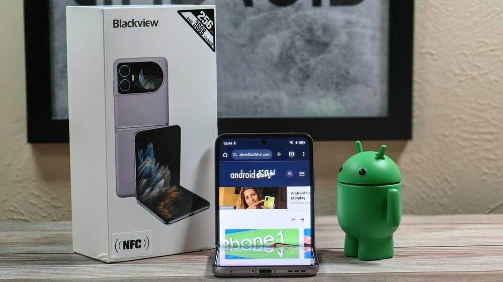 Smartphone pliable Blackview NFC