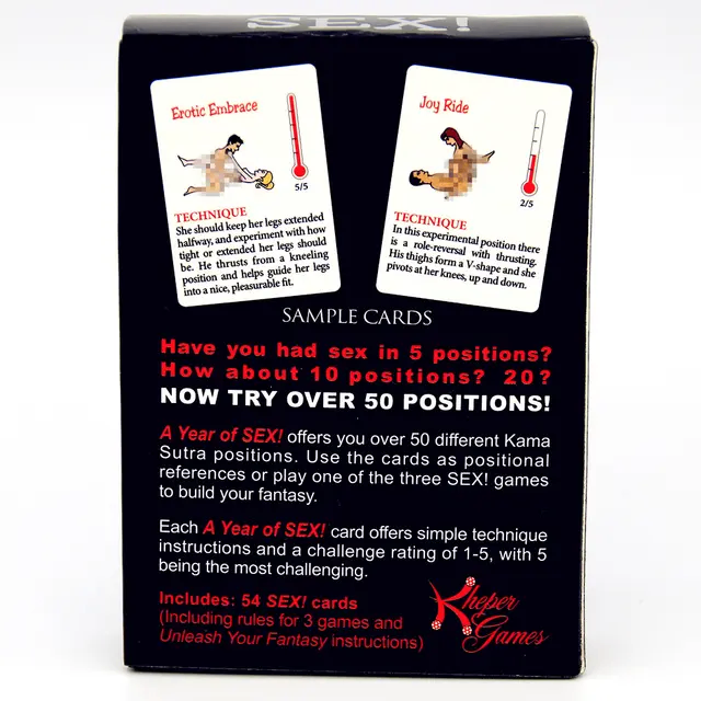 Jeux de carte sexuelle