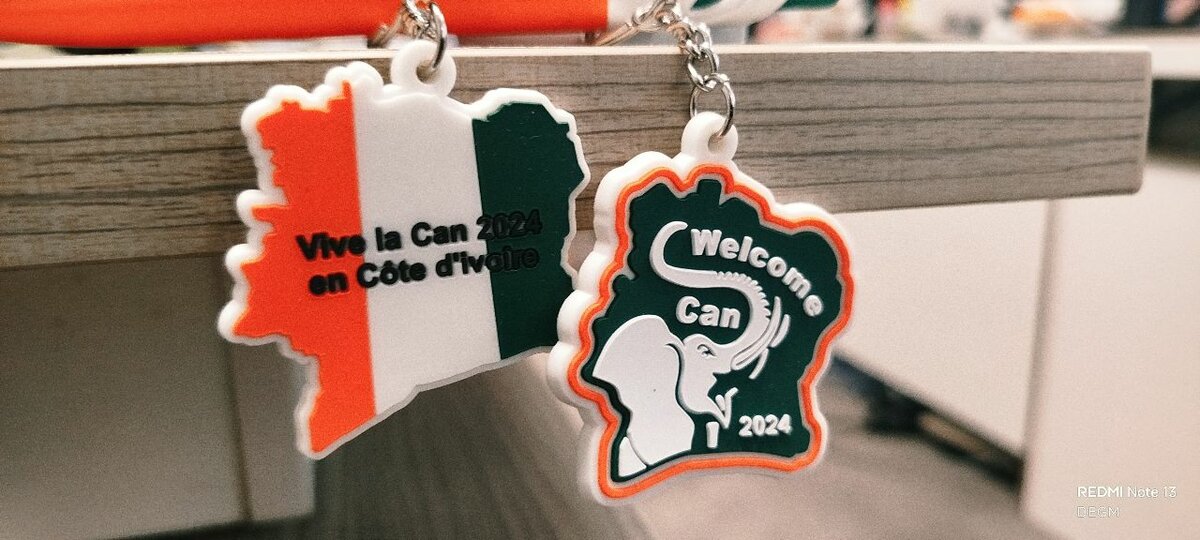 Côte d'Ivoire CAN 2024 Keychains