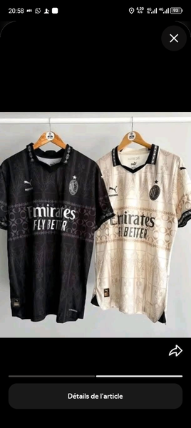 Maillot Milan Homme