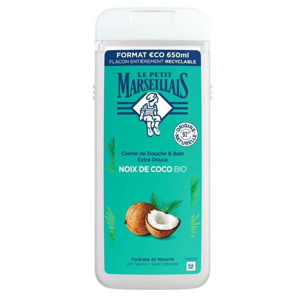 Le Petit Marseillais | Crème de Douche Noix de coco