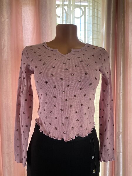 Thrift crop tops