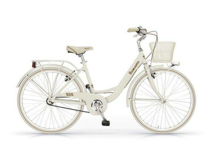 Vélo Urbain Élégant Blanc