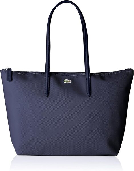 Sac cabas bleu lacoste