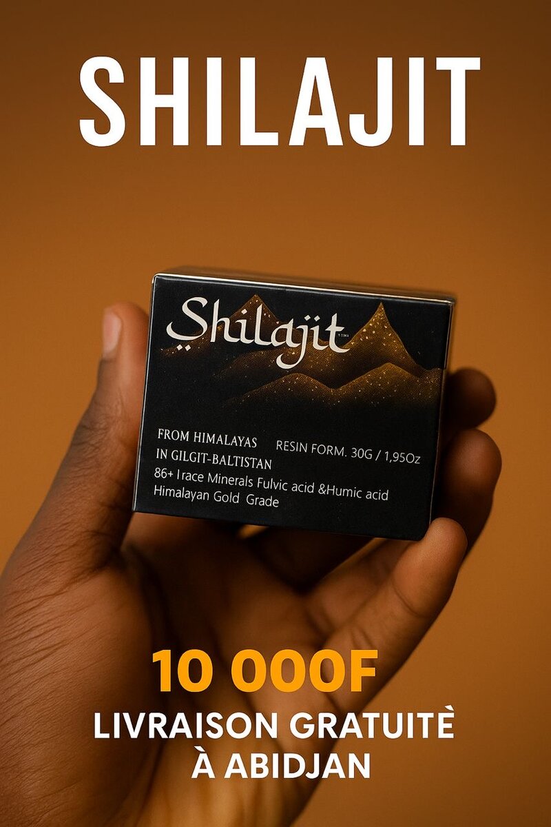 Shilajit Himalaya Résine 30g