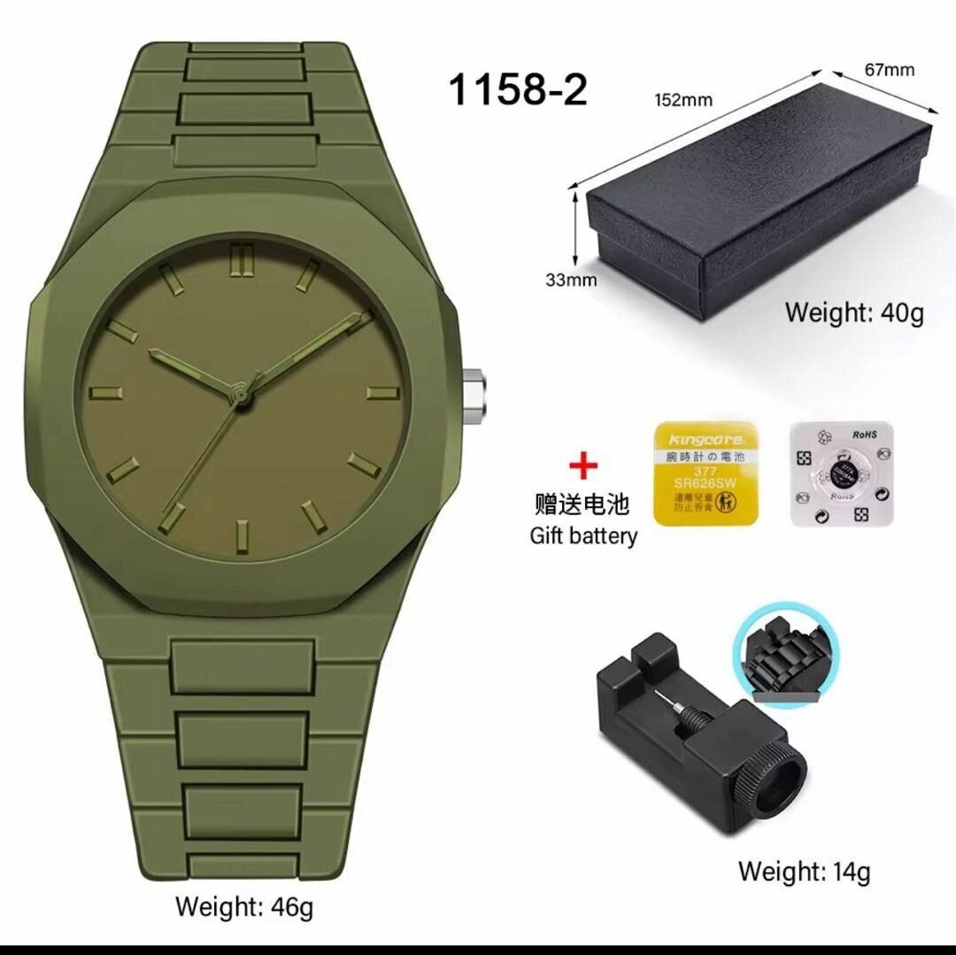 Montre minimaliste étanche