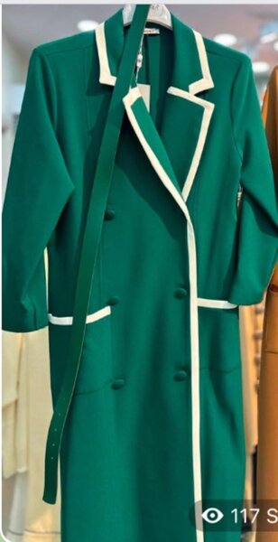 Green classy dress