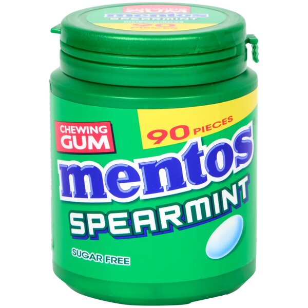 Gommes sans sucre Mentos