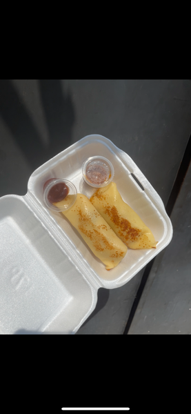 Crêpes jambon fromage
