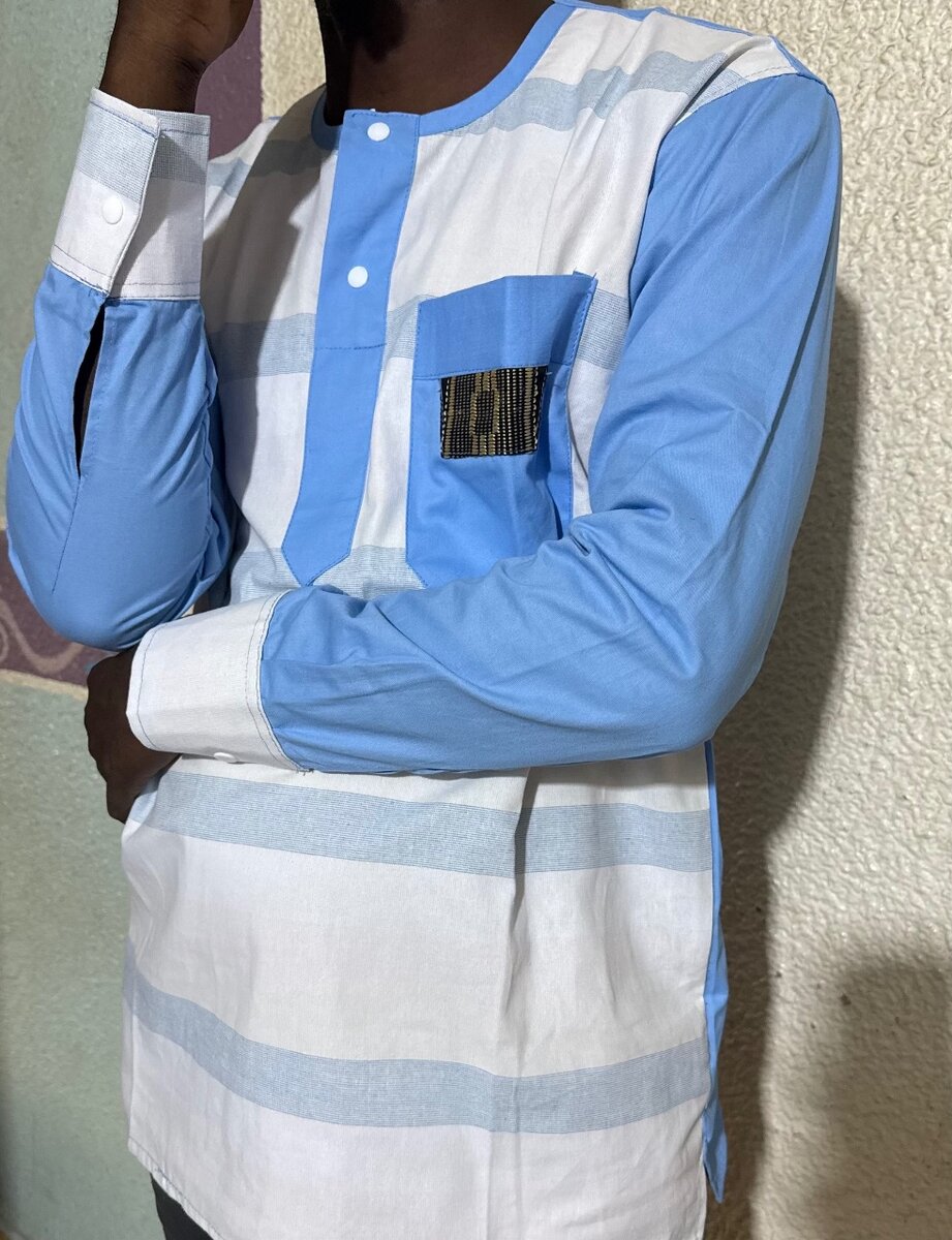 Chemise bleue