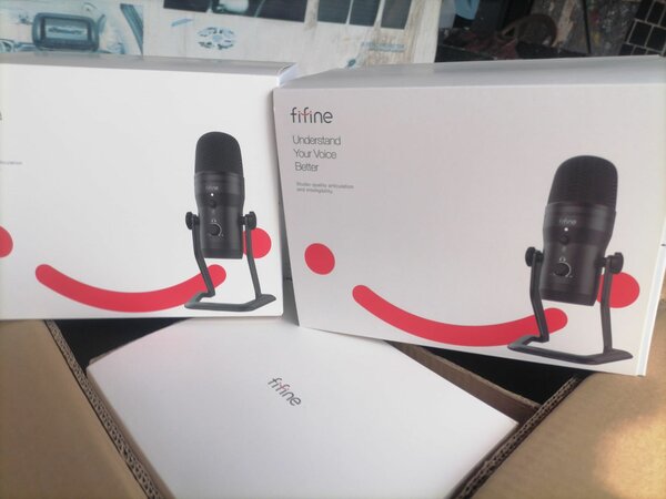 Fifine USB Studio Condenser Microphone kits