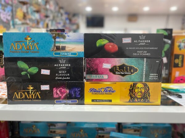 Produits de shisha