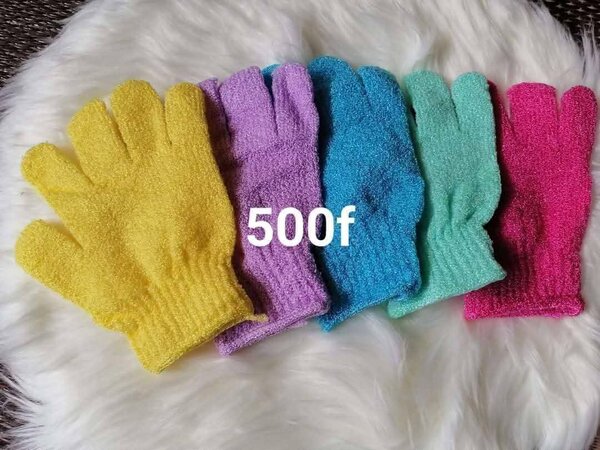 Gants de gommage