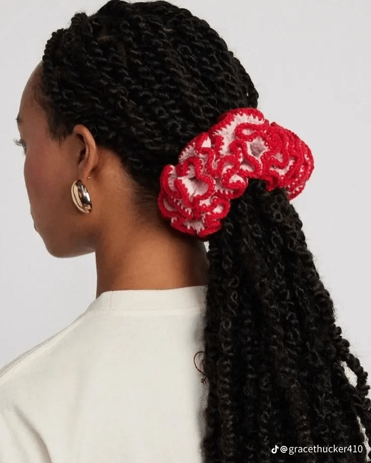 Chouchou au crochet