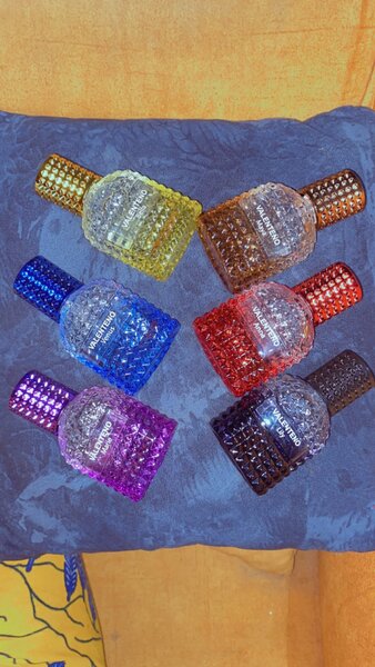 Parfums Colorés en Cristal