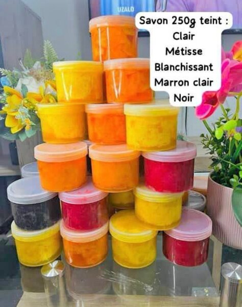 Savon peau clair