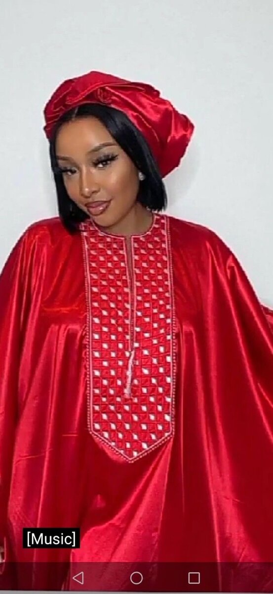 Boubou brodé
