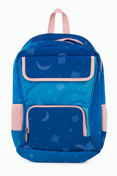 Sac à dos bleu tendance