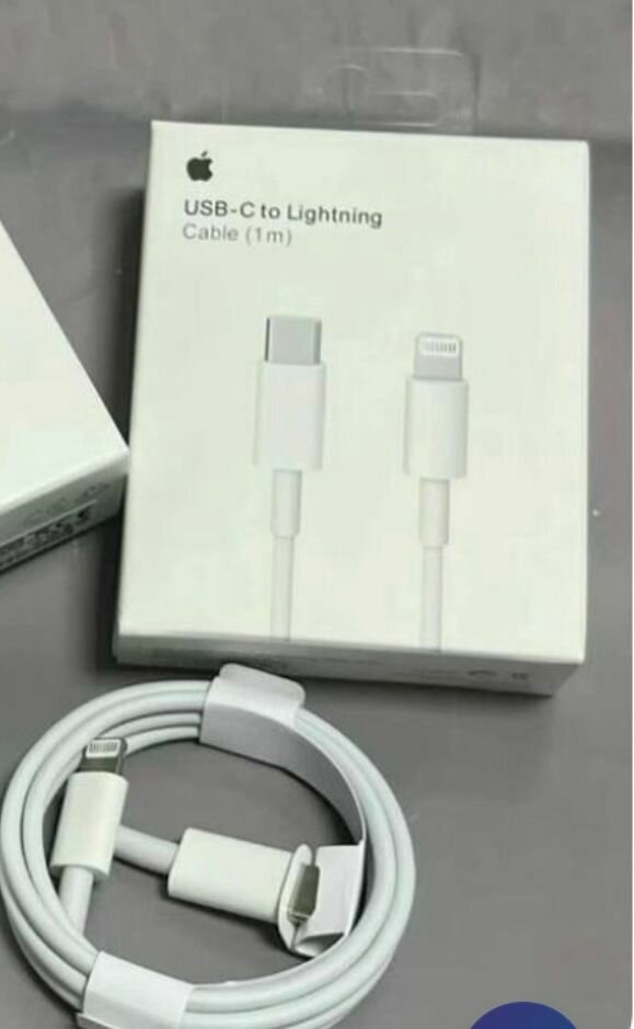 Câble types C IPhone 1m