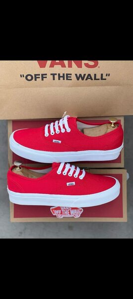 Vans Baskets Rouges Unisexes