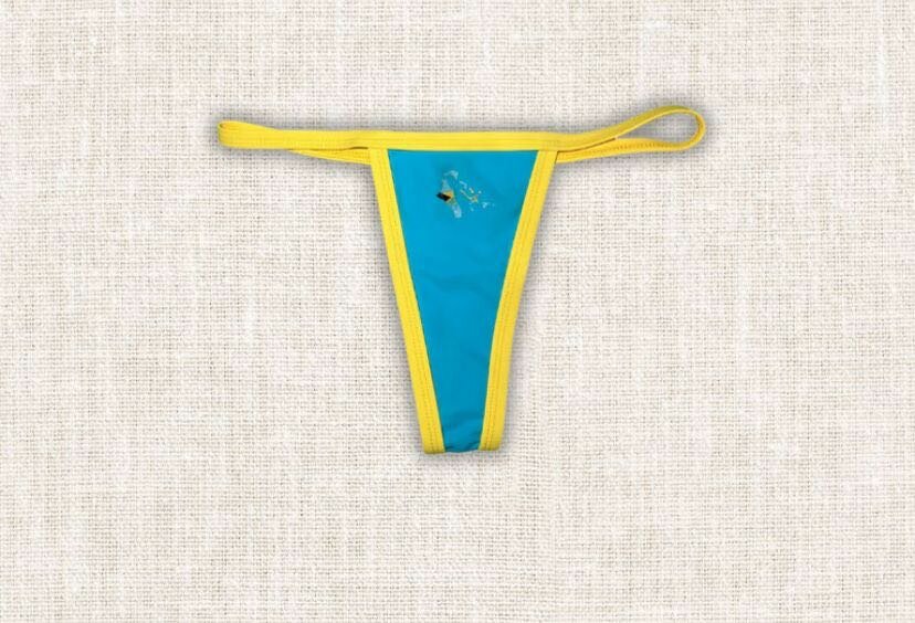 Maillot Bikini Bahamas Bleu
