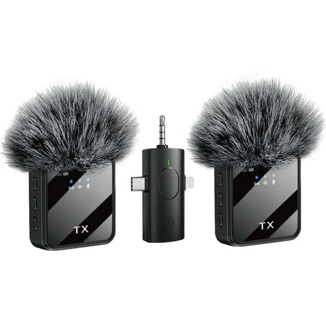 Microphone F11-2 Pour Android, iPhone, Camera &Ordinateur