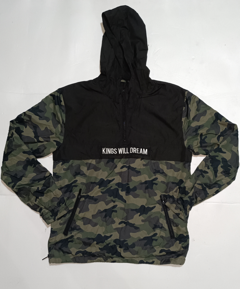 Veste à capuche camouflage