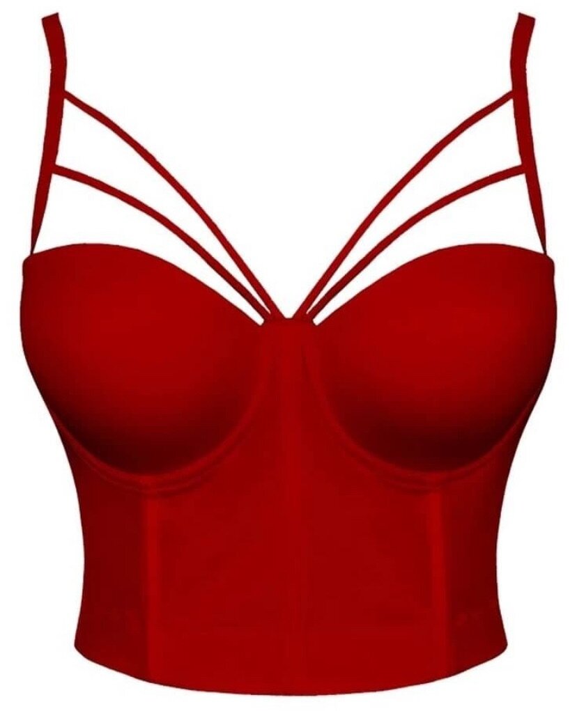 BUSTIER TOP