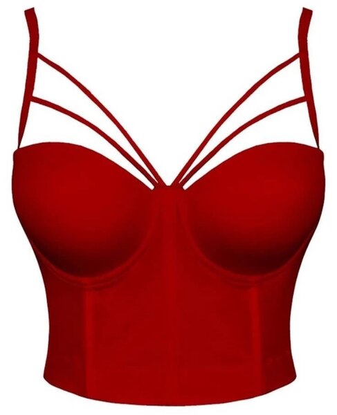BUSTIER TOP