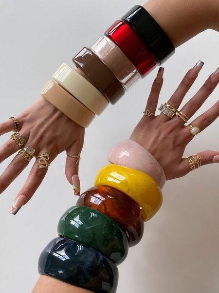 Bracelets en marbre