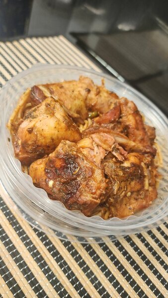 Spaghetti au poulet