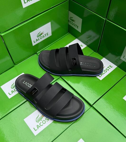 Sandales Lacoste Homme Noires