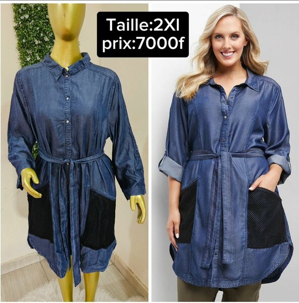 Robe jeans