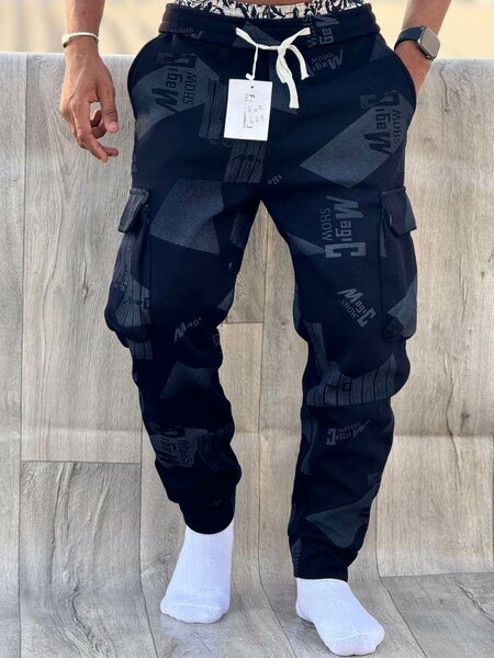 Pantalons cargo streetwear homme