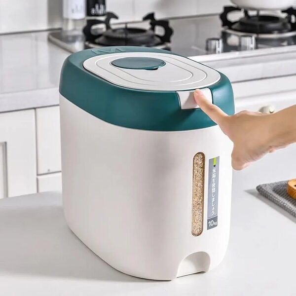 Conteneur de riz hermétique 10L