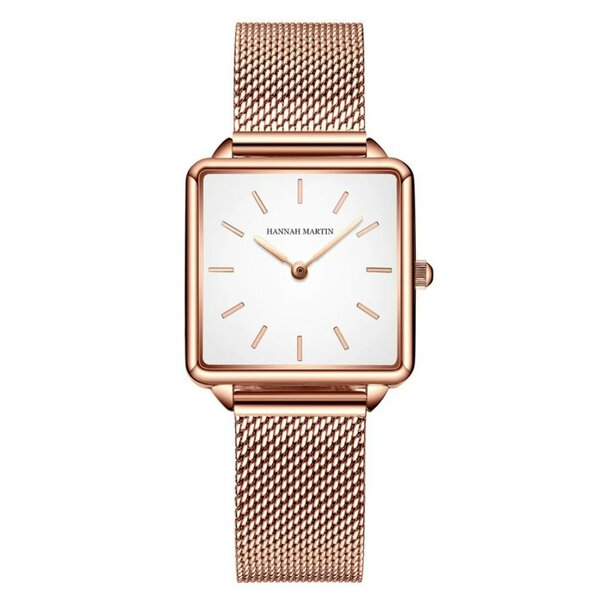 Montre Femme Élégante Or Rose