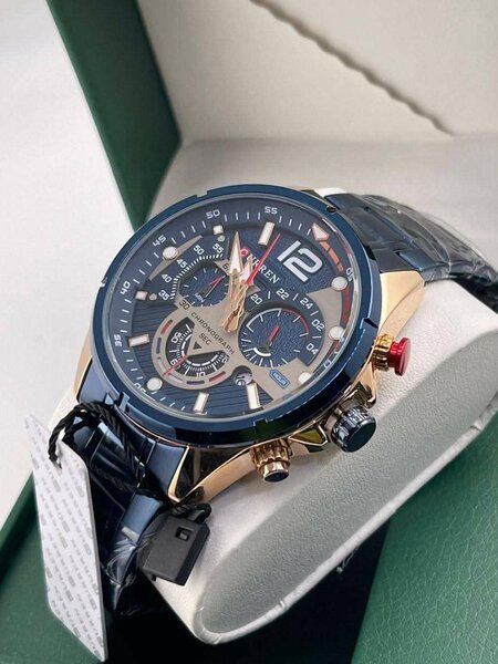 Montre Chronographe Élégante Homme