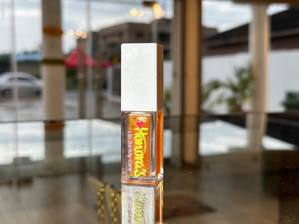 Orange glossy