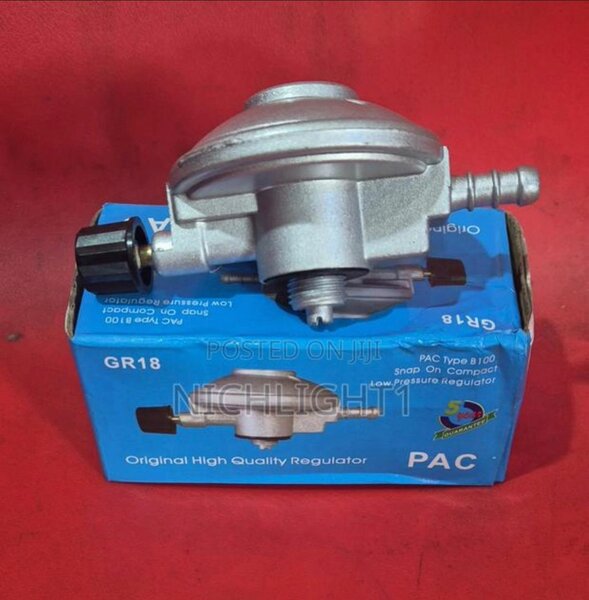 Camping gas regulator