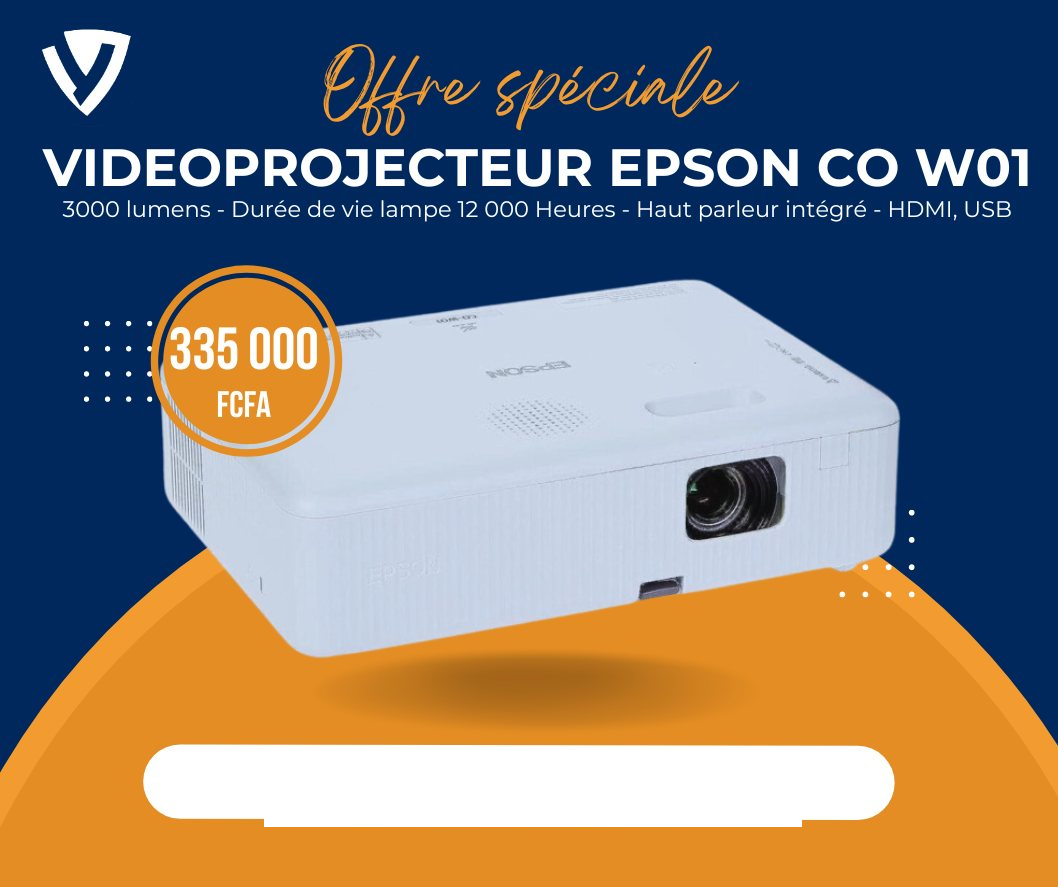 Vidéoprojecteur Epson CO-W01