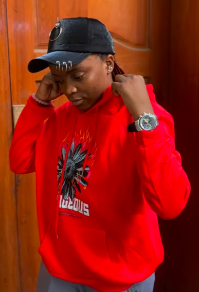 Hoodies red male 
