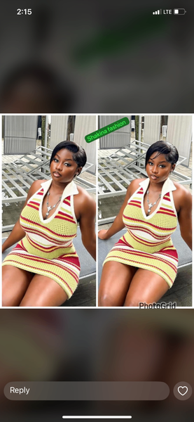 Beach wear or party dress