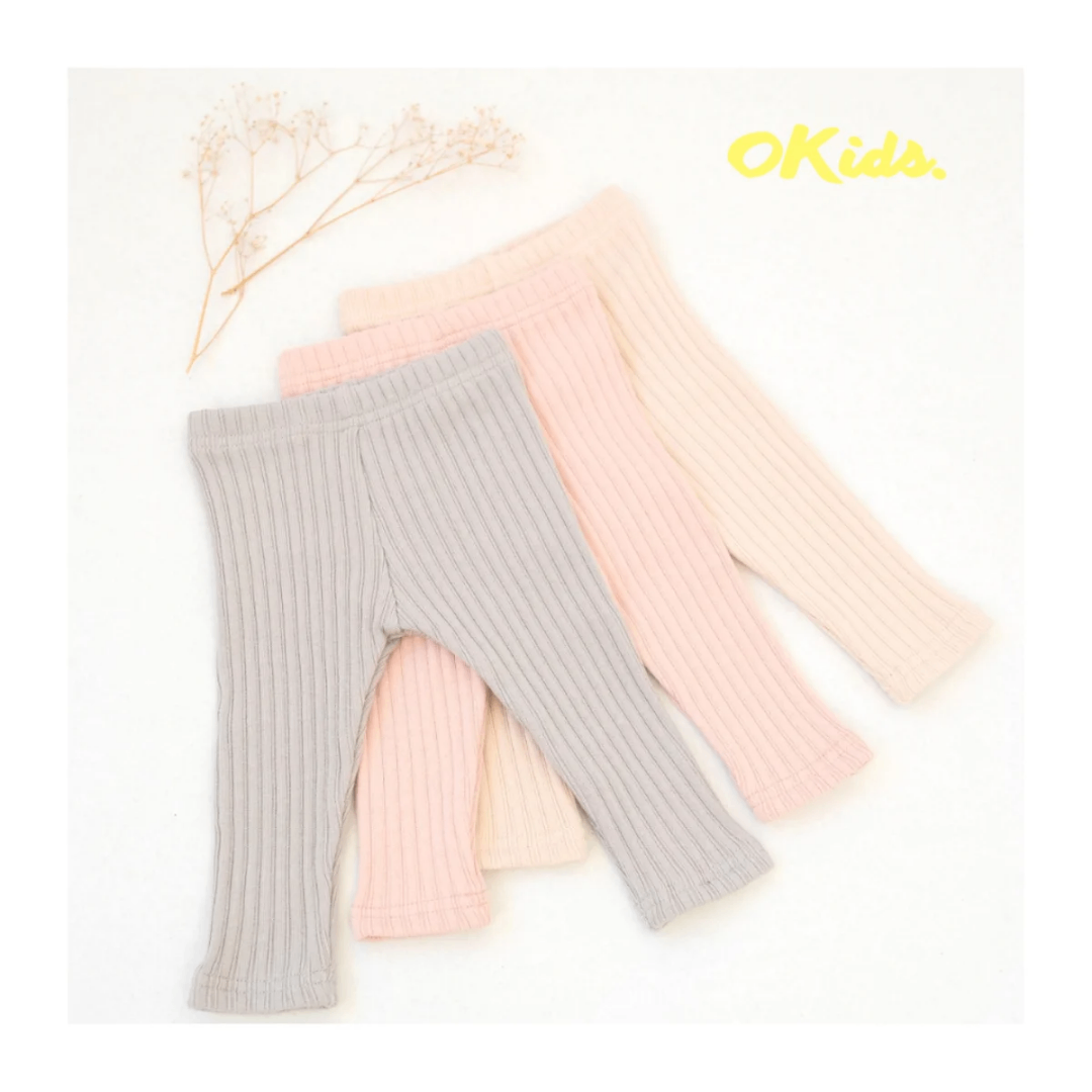 Leggings Bébés Côtelés