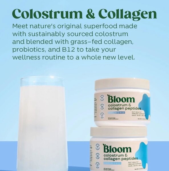 Colostrum and collagen