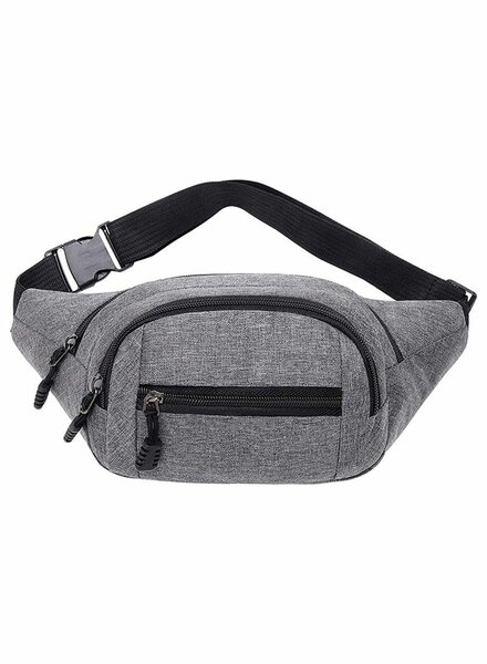 4 COMPARTMENTS FASHIONABLE UNISEX WAIST BAG FOR SPORT OUTDOO