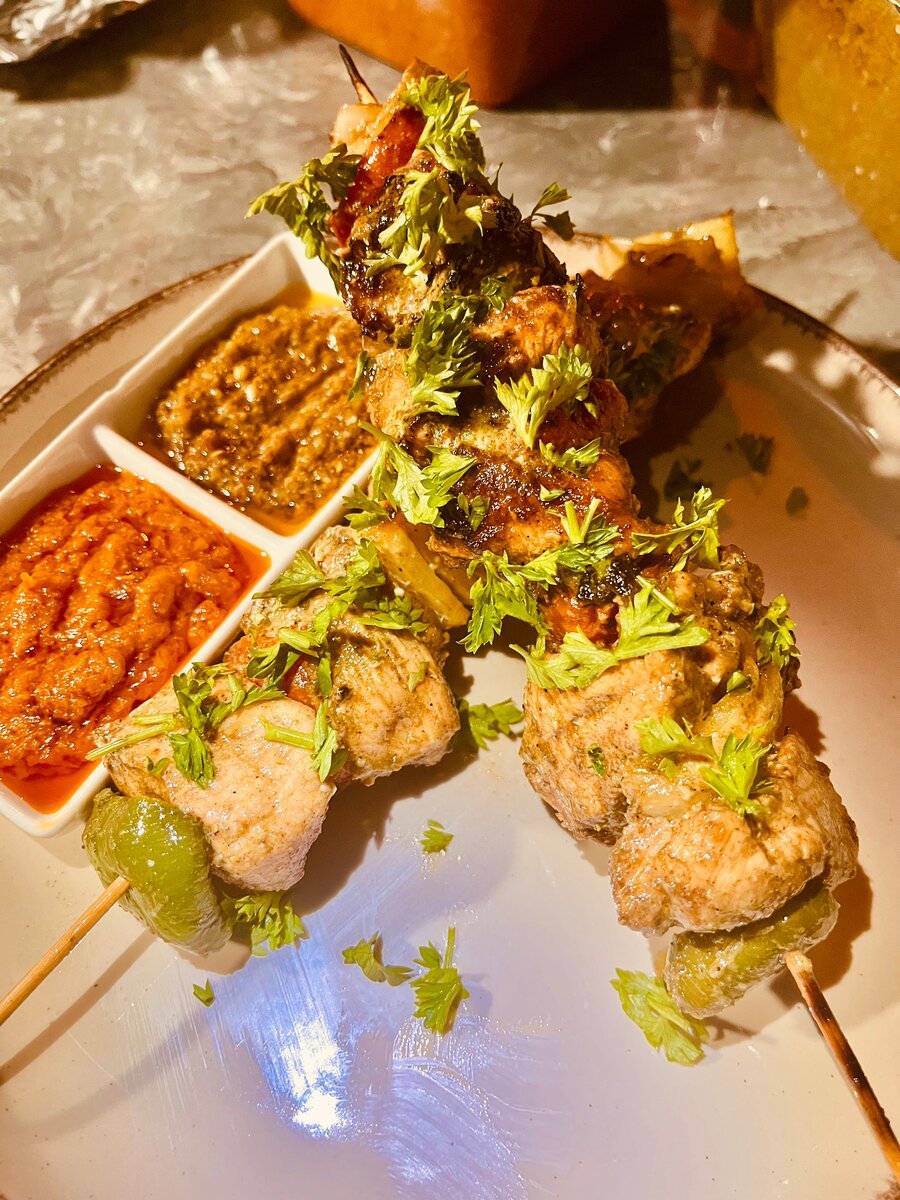 Brochettes de Poulet Épicées
