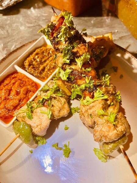Brochettes de Poulet Épicées