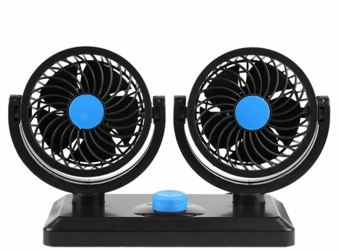 Mini Ventilateur à 2 Têtes  Double Fraîcheur