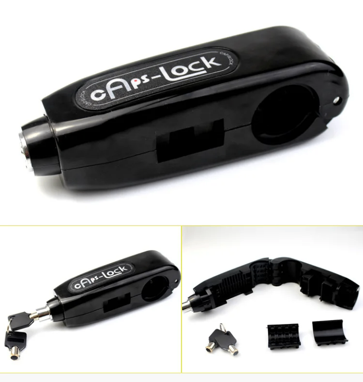 Serrure de protection de moto