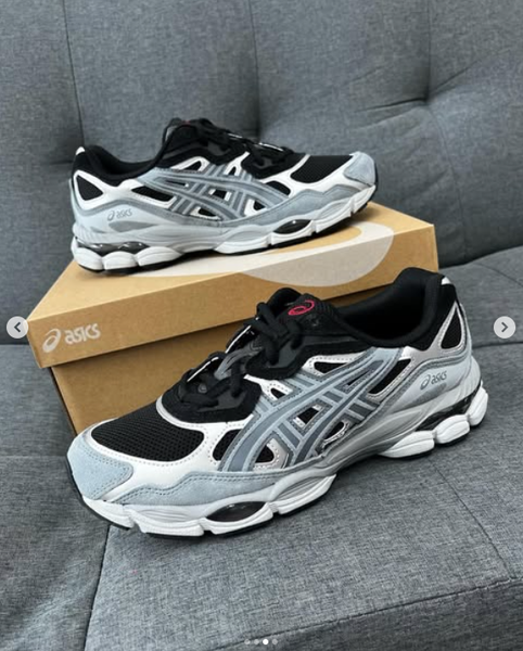 Кроссовки ASICS Gel NYC голубой,черный